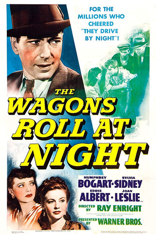 The Wagons Roll At Night (1941) - Humphrey Bogart  DVD