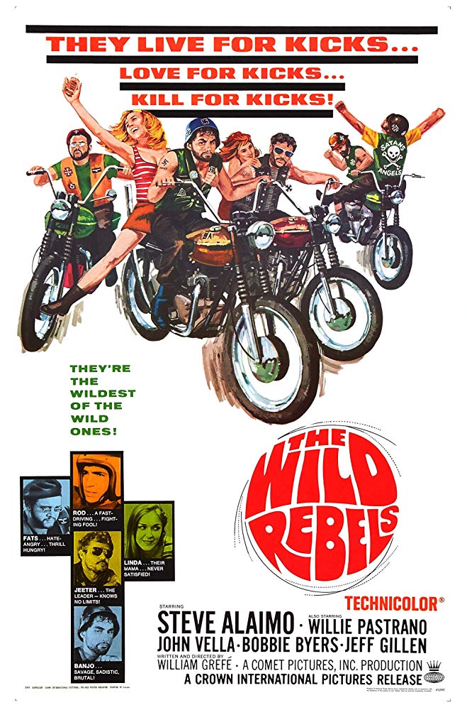 The Wild Rebels (1967) - Steve Alaimo  DVD