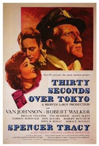 Thirty Seconds Over Tokyo (1944) - Spencer Tracy  Colorized Version  DVD