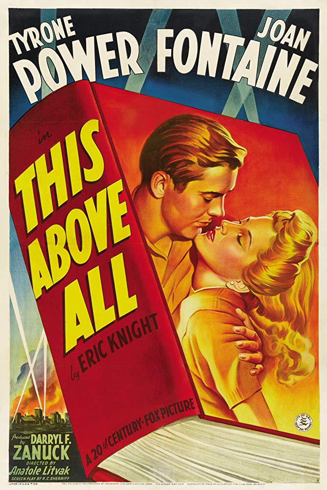 This Above All (1942) - Tyrone Power  Colorized Version