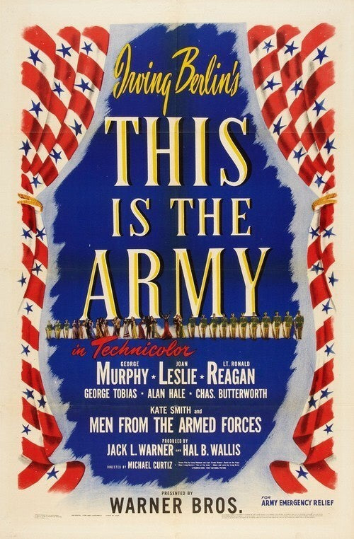 This Is The Army (1943) - Ronald Reagan  DVD