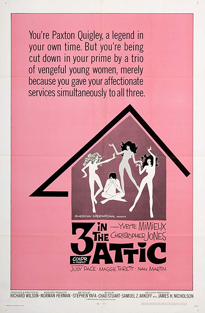 Three In The Attic (1968) - Christopher Jones  DVD