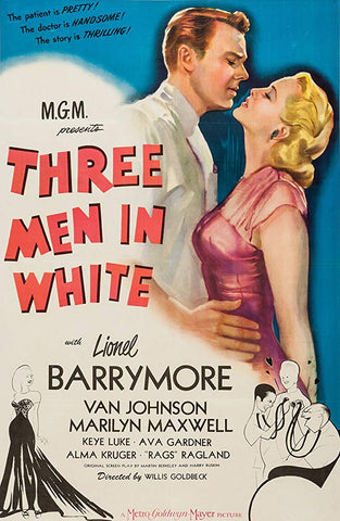 Dr. Gillespie : Three Men In White (1944) - Lionel Barrymore  DVD