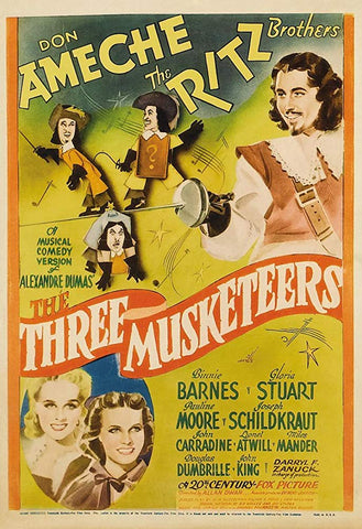 The Three Musketeers (1939) - Ritz Brothers  DVD
