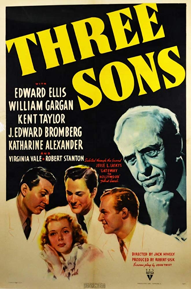 Three Sons (1939) - Edward Ellis  DVD