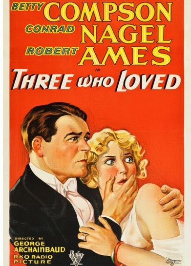 Three Who Loved (1931) - Betty Compson  DVD