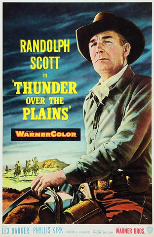 Thunder Over The Plains (1953) - Randolph Scott  DVD