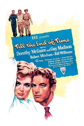Till The End Of Time (1946) - Robert Mitchum  Colorized Version