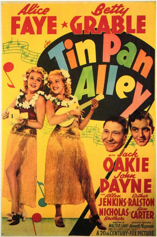 Tin Pan Alley (1940) - Betty Grable  DVD