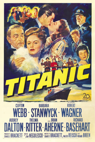 Titanic (1953) - Barbara Stanwyck  Colorized Version  DVD