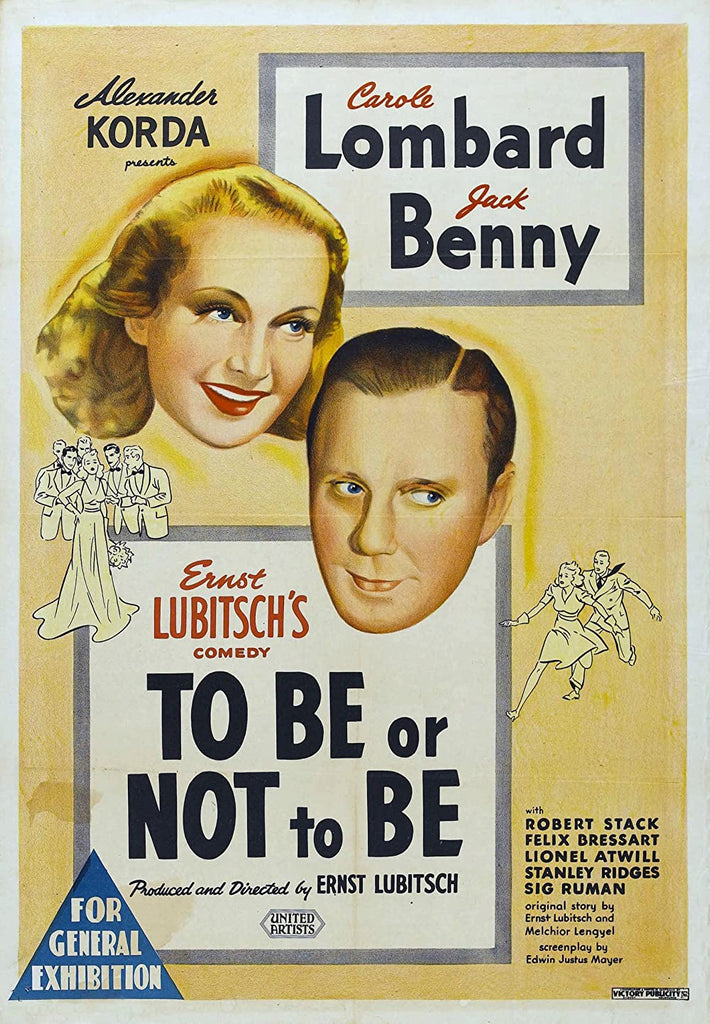 To Be Or Not To Be (1942) - Carole Lombard    Colorized Version  DVD