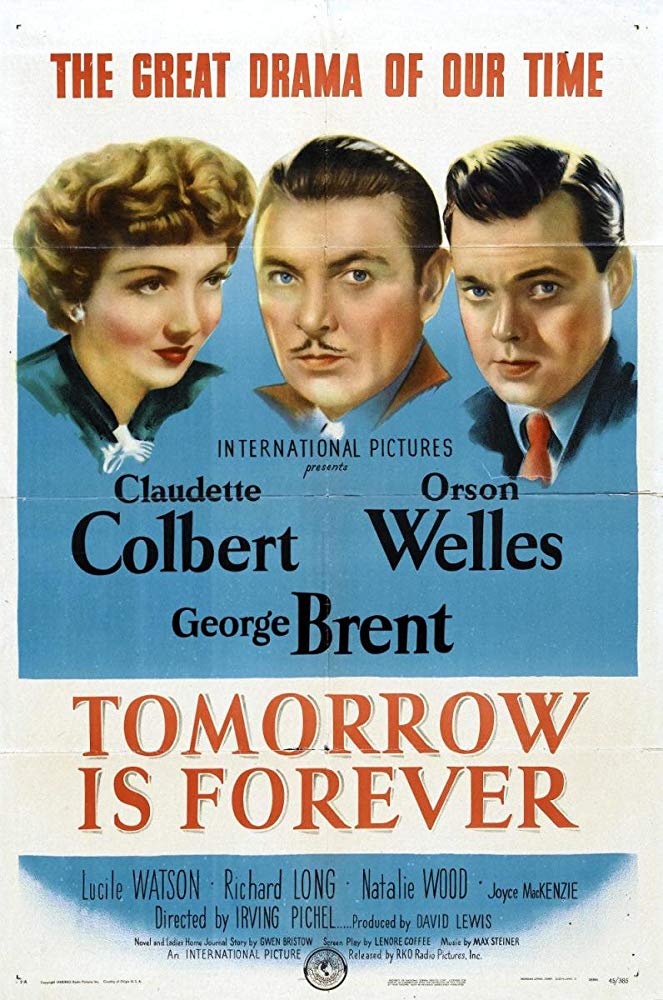Tomorrow Is Forever (1946) - Claudette Colbert  DVD