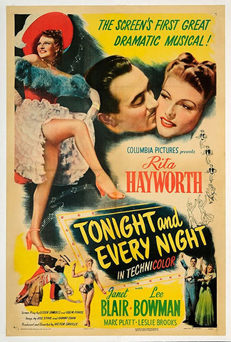 Tonight And Every Night (1945) - Rita Hayworth  DVD