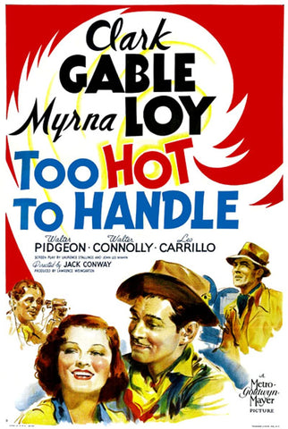 Too Hot To Handle (1938) - Clark Gable   Colorized Version  DVD
