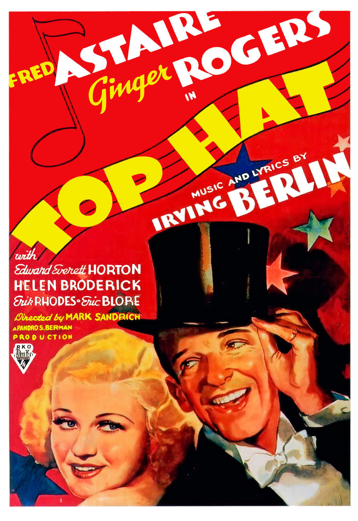 Top Hat (1935) - Fred Astaire  Colorized Version  DVD