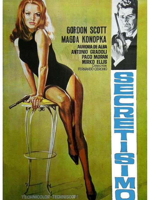 Top Secret (1967) - Gordon Scott  DVD