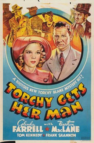 Torchy Gets Her Man (1938) - Glenda Farrell  Colorized Version  DVD