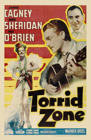 Torrid Zone (1940) - James Cagney  Colorized Version  DVD