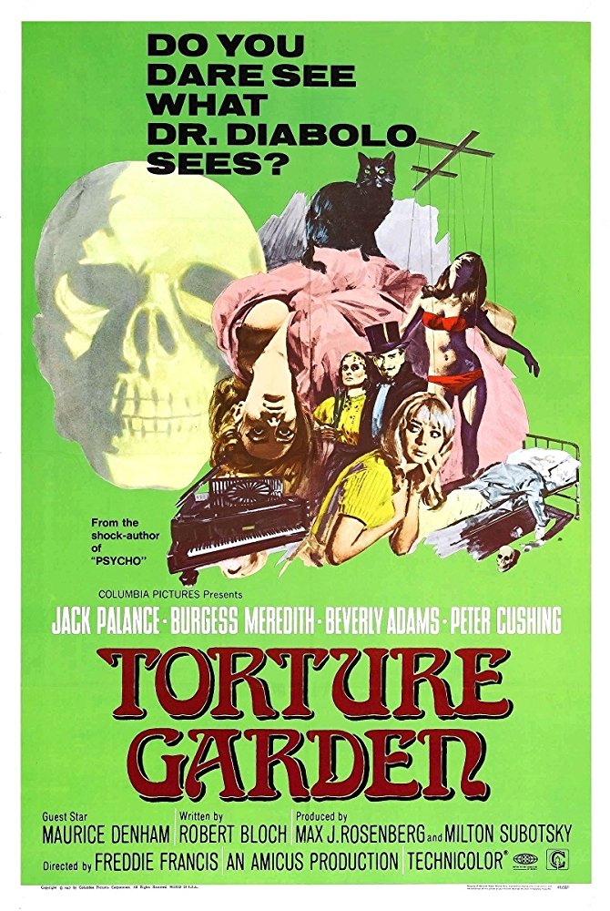 Torture Garden (1967) - Jack Palance  DVD