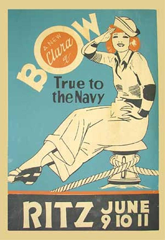 True To The Navy (1930) - Clara Bow  DVD