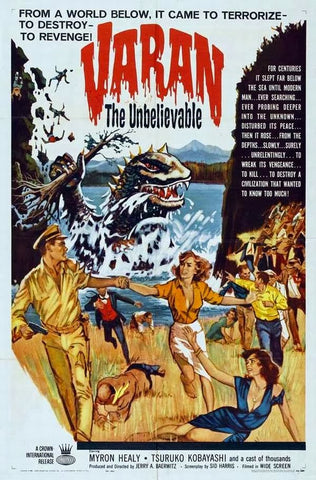 Varan The Unbelievable (1962) - Myron Healey  DVD