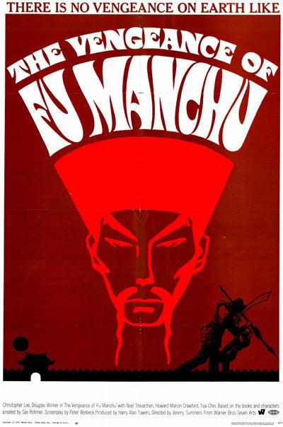 Fu Man Chu : The Vengeance Of Fu Man Chu (1967) - Christopher Lee  DVD