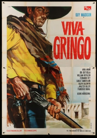 Viva Gringo (1965) - Guy Madison  DVD