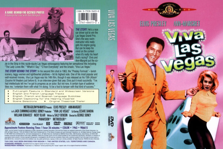 Viva Las Vegas (1963) - Elvis Presley  DVD