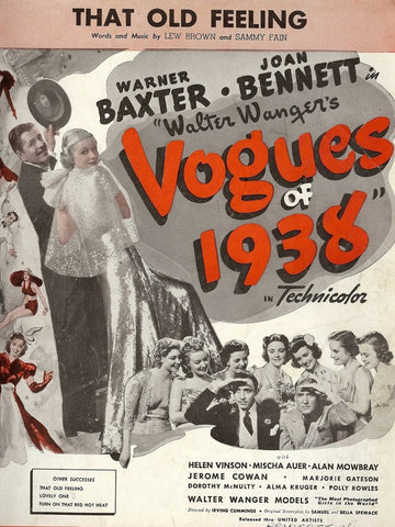 Vogues Of 1938 (1937) - Warner Baxter  DVD