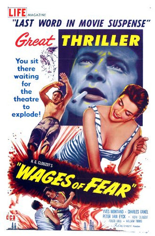 Wages Of Fear (1953) - Yves Montand   Colorized Version  DVD