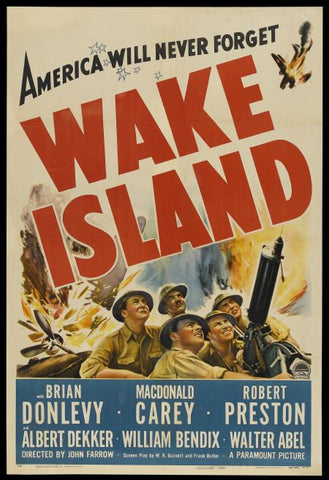 Wake Island (1942) - Brian Donlevy  Colorized Version