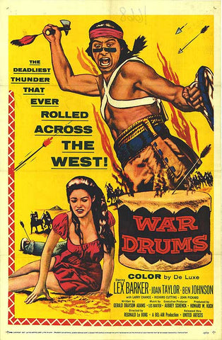 War Drums (1957) - Lex Barker  DVD