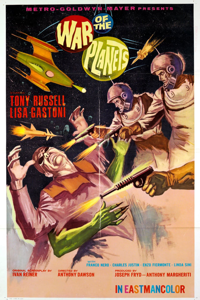 War Of The Planets (1966) - Tony Russell  DVD