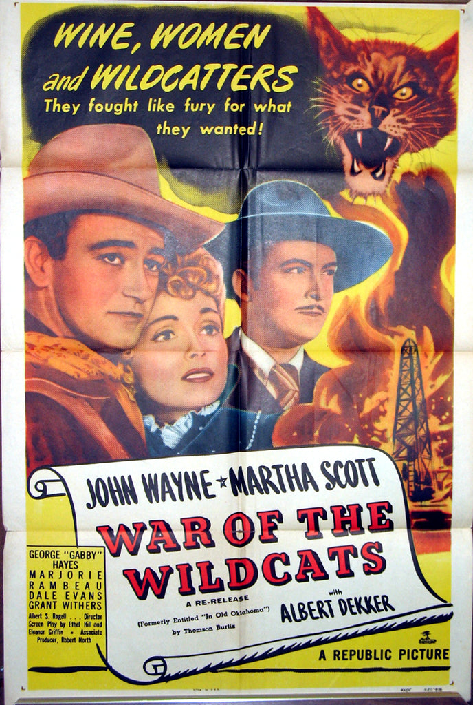 War Of The Wildcats (1943) - John Wayne  DVD