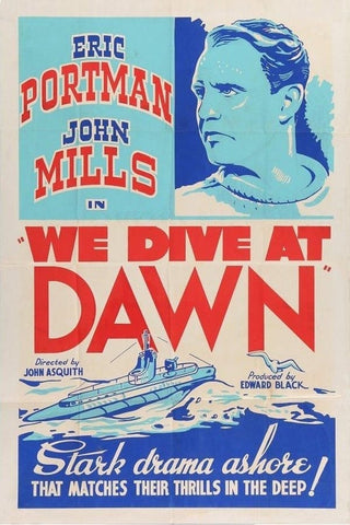 We Dive At Dawn (1943) - John Mills  DVD