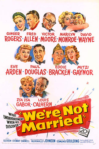 We´re Not Married (1952) - Ginger Rogers  Colorized Version DVD