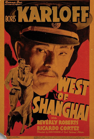 West Of Shanghai (1937) - Boris Karloff  DVD