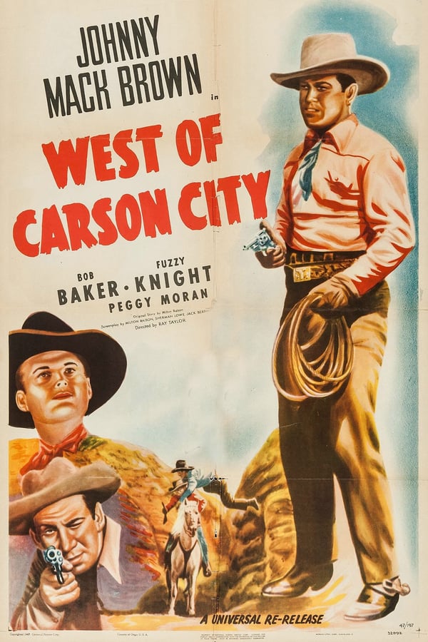 West Of Carson City (1940) - Johnny Mack Brown  DVD