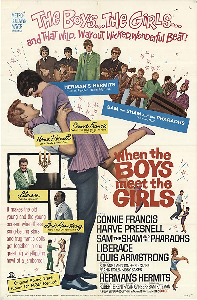 When The Boys Meet The Girls (1965) - Connie Francis  DVD