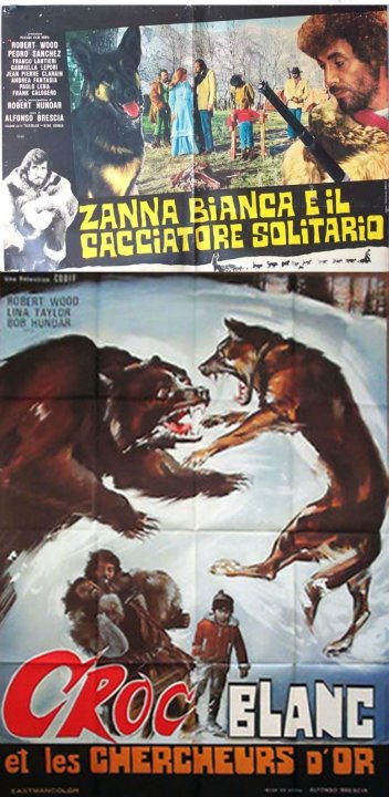 White Fang and the Hunter (1975) - Robert Woods  DVD