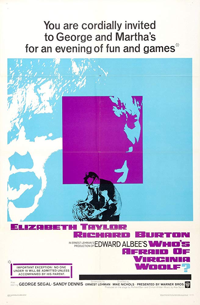 Who´s Afraid Of Virginia Woolf ? (1966) - Elizabeth Taylor  DVD