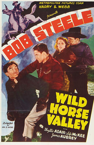 Wild Horse Valley (1940) - Bob Steele  DVD