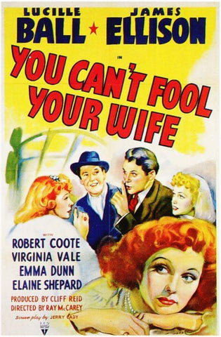 You Can´t Fool Your Wife (1940) - Lucille Ball  DVD