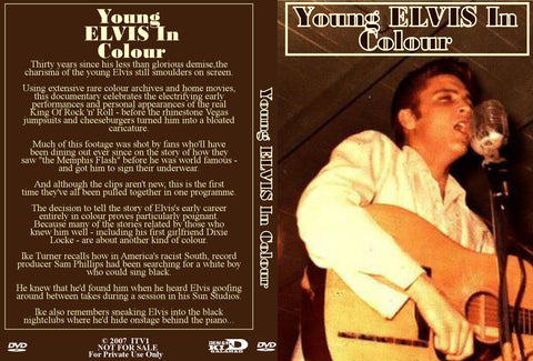 Young Elvis In Color  DVD