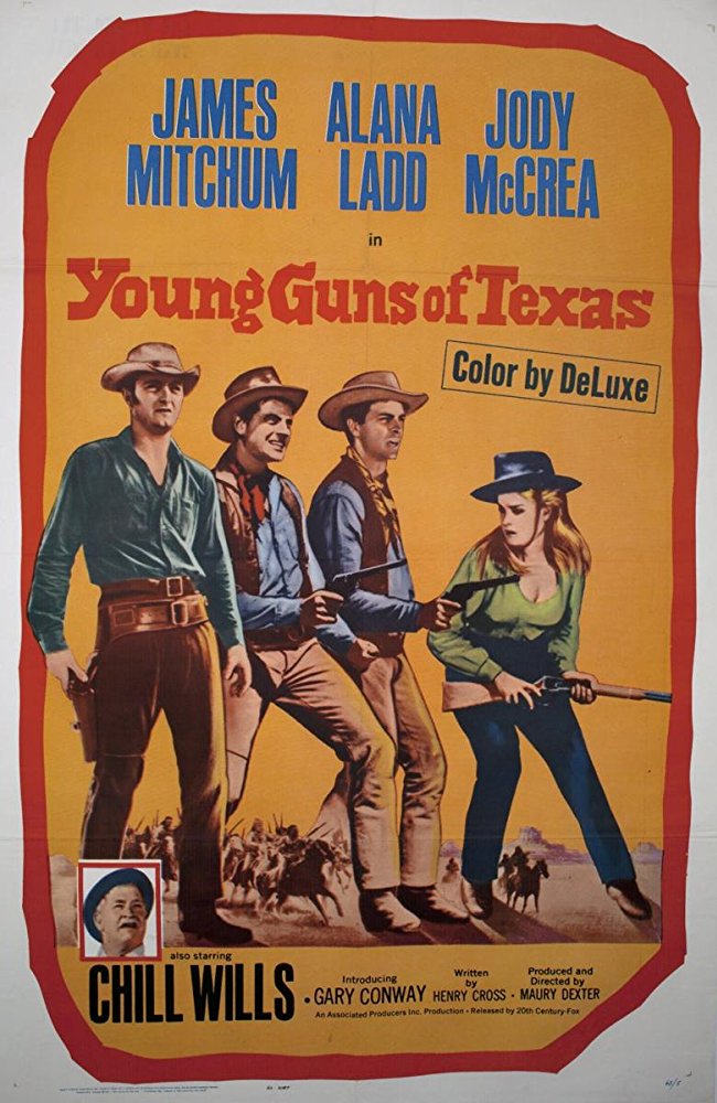 Young Guns Of Texas (1962) - James Mitchum  DVD
