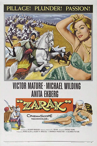 Zarak (1956) - Victor Mature  DVD