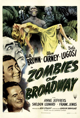 Zombies On Broadway (1945) - Bela Lugosi  DVD
