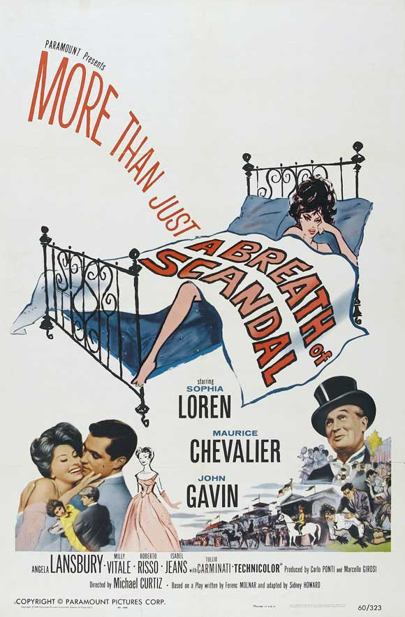 A Breath Of Scandal (1960) - Sophia Loren  DVD