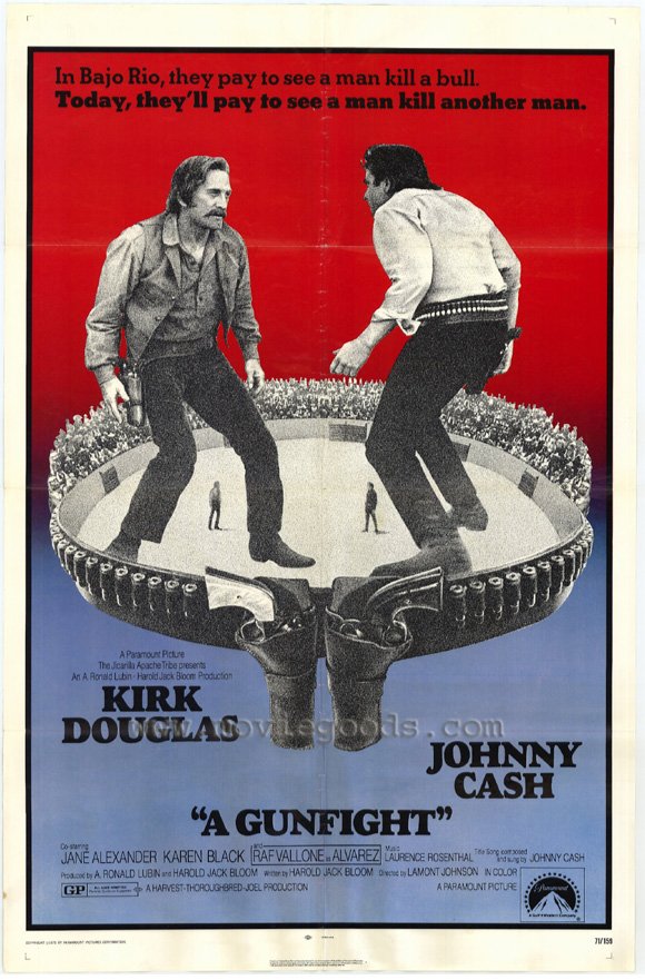 A Gunfight (1971) - Kirk Douglas  DVD