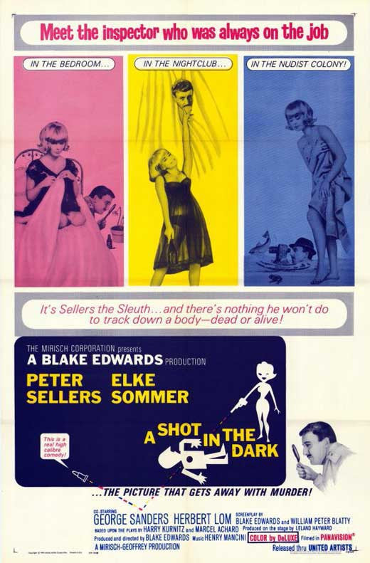 Pink Panther : A Shot In The Dark (1964) - Peter Sellers   DVD